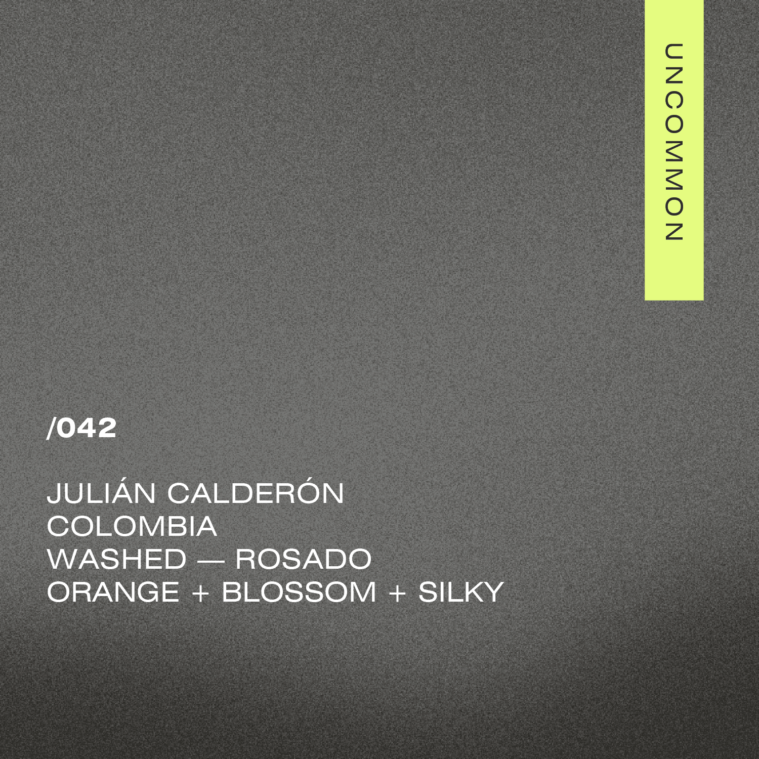 /042 Colombia — Julián Calderón