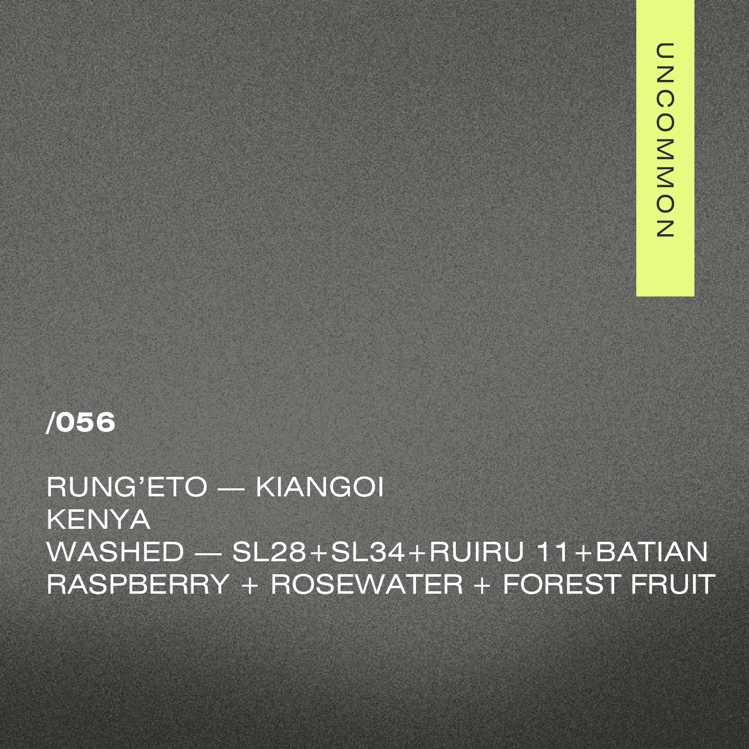 /056 Kenya — Rung'eto Kiangoi