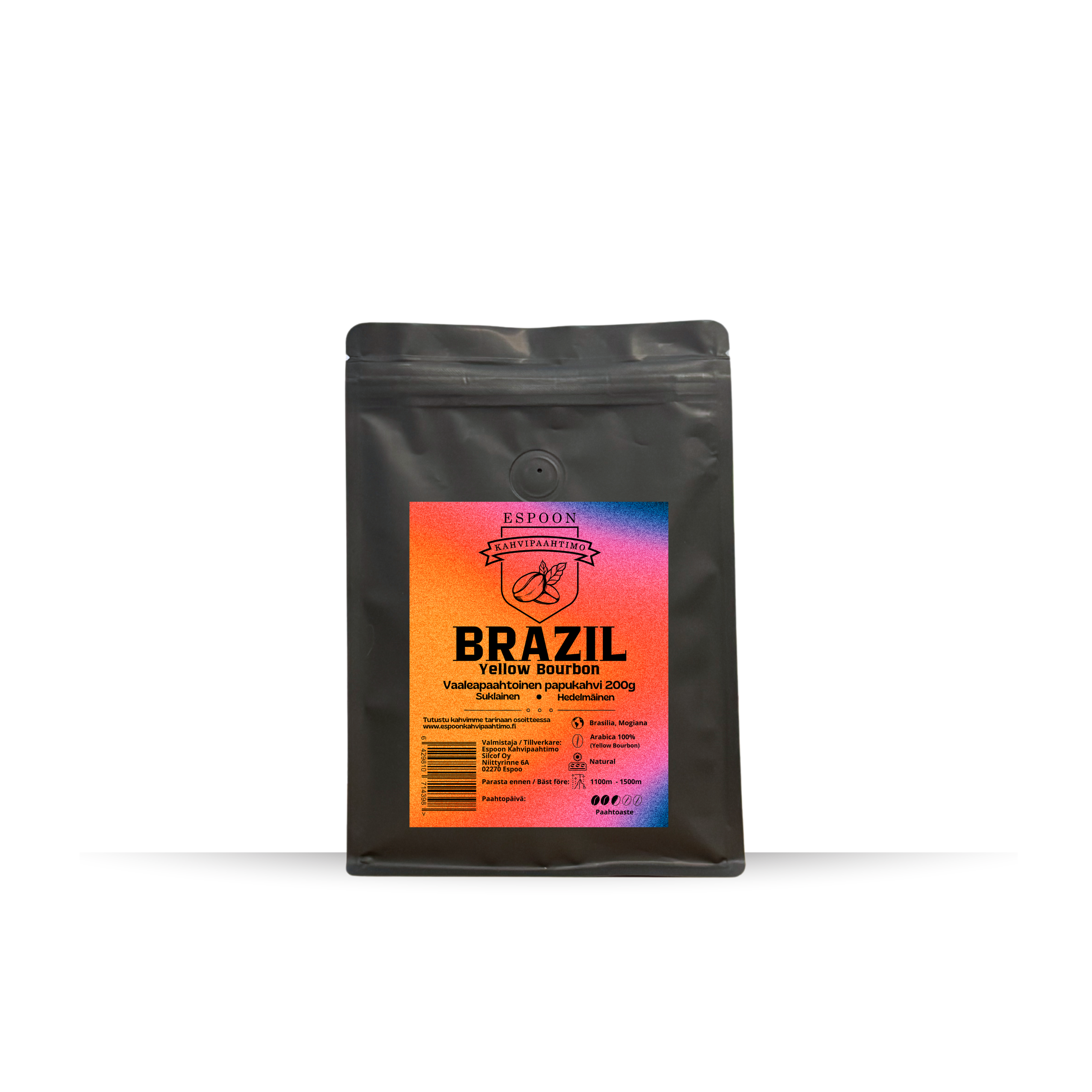 Brazil Yellow Bourbon vaaleapaahto