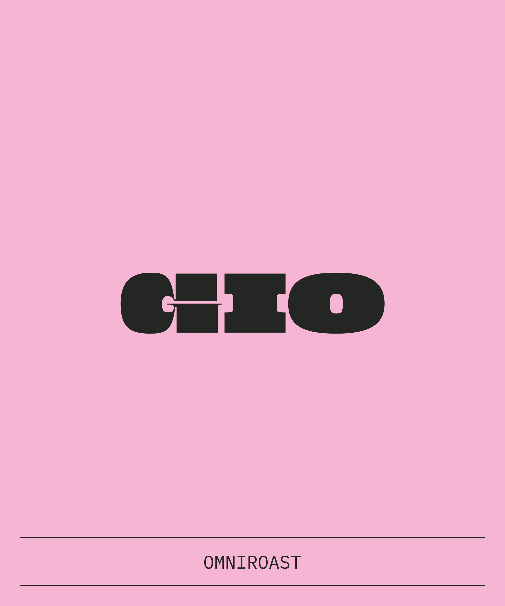 Gio 100% Canephora (Omniroast)