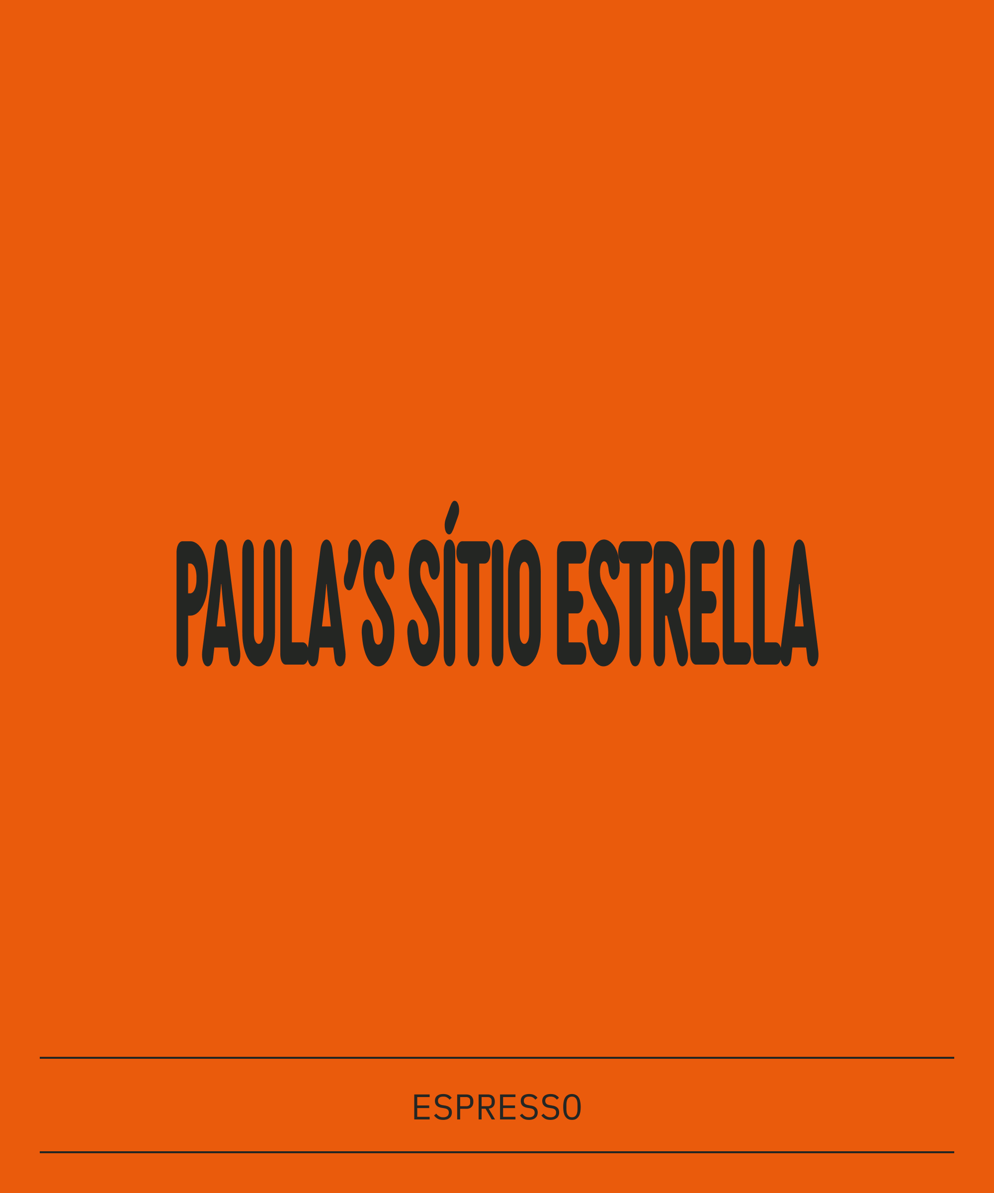 Paula's Sítio Estrella (Espresso)
