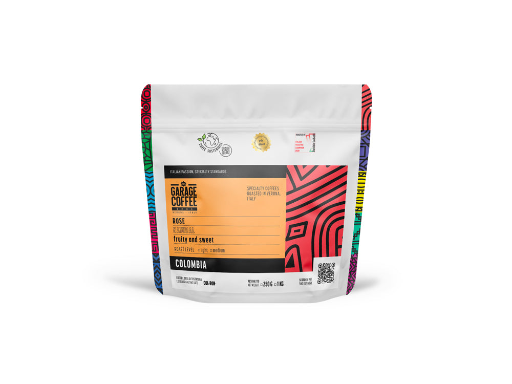 Caffè Specialty Colombia Rose Naturale