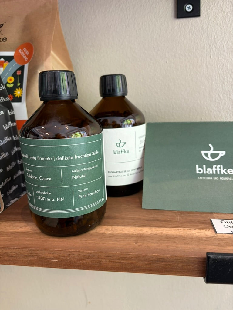 Kolumbien Pink Bourbon — Paola & Carlos Trujillo