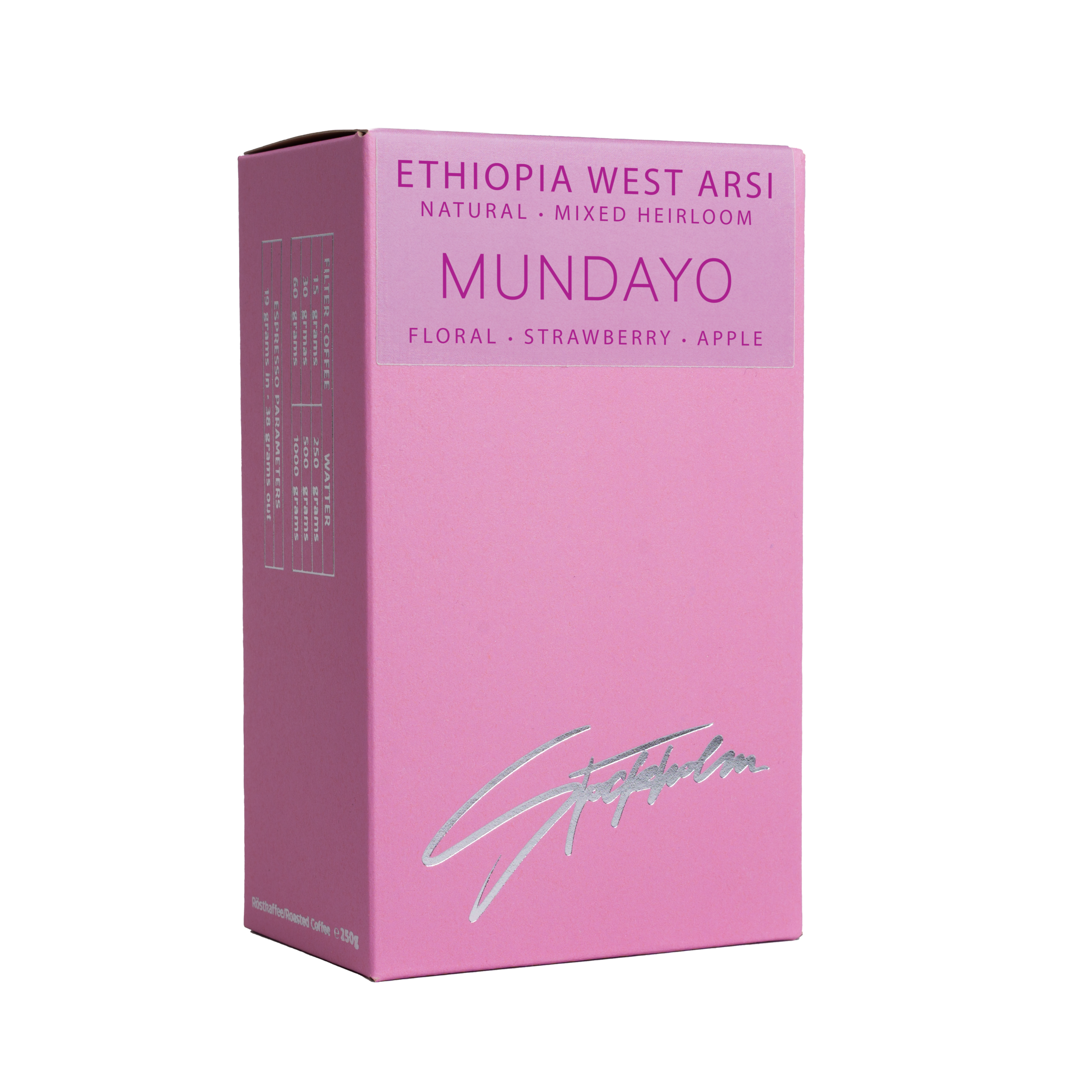 Ethiopia – Mundayo – Filter Coffee 250g