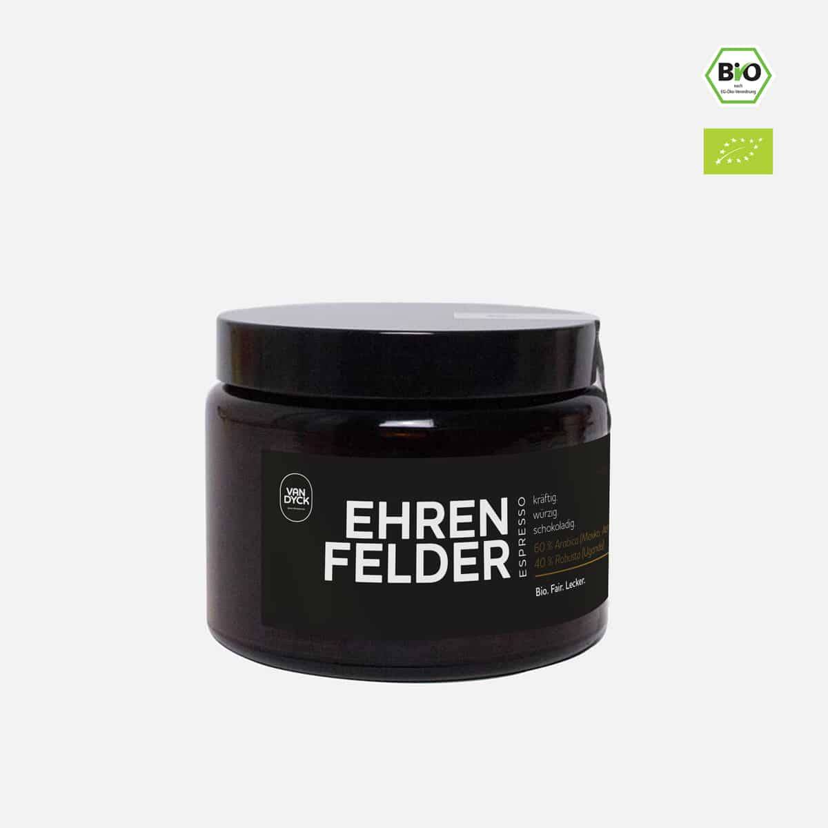 Bio-Espresso ‚Ehrenfelder‘ Geschenkedition