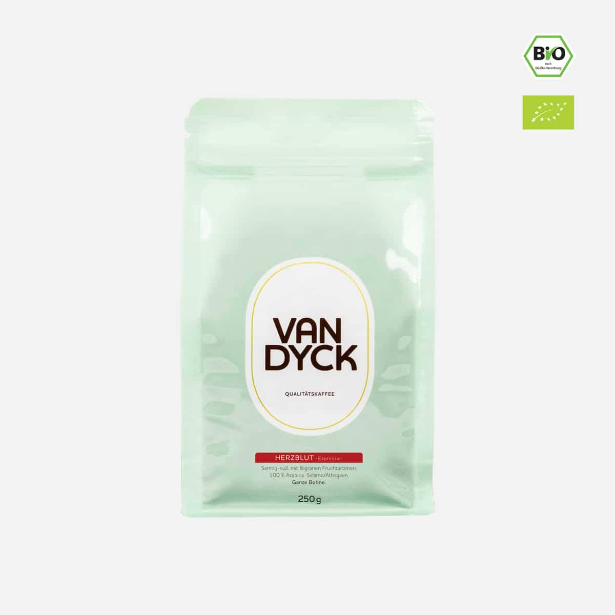 Espresso ‚Herzblut‘-Bio