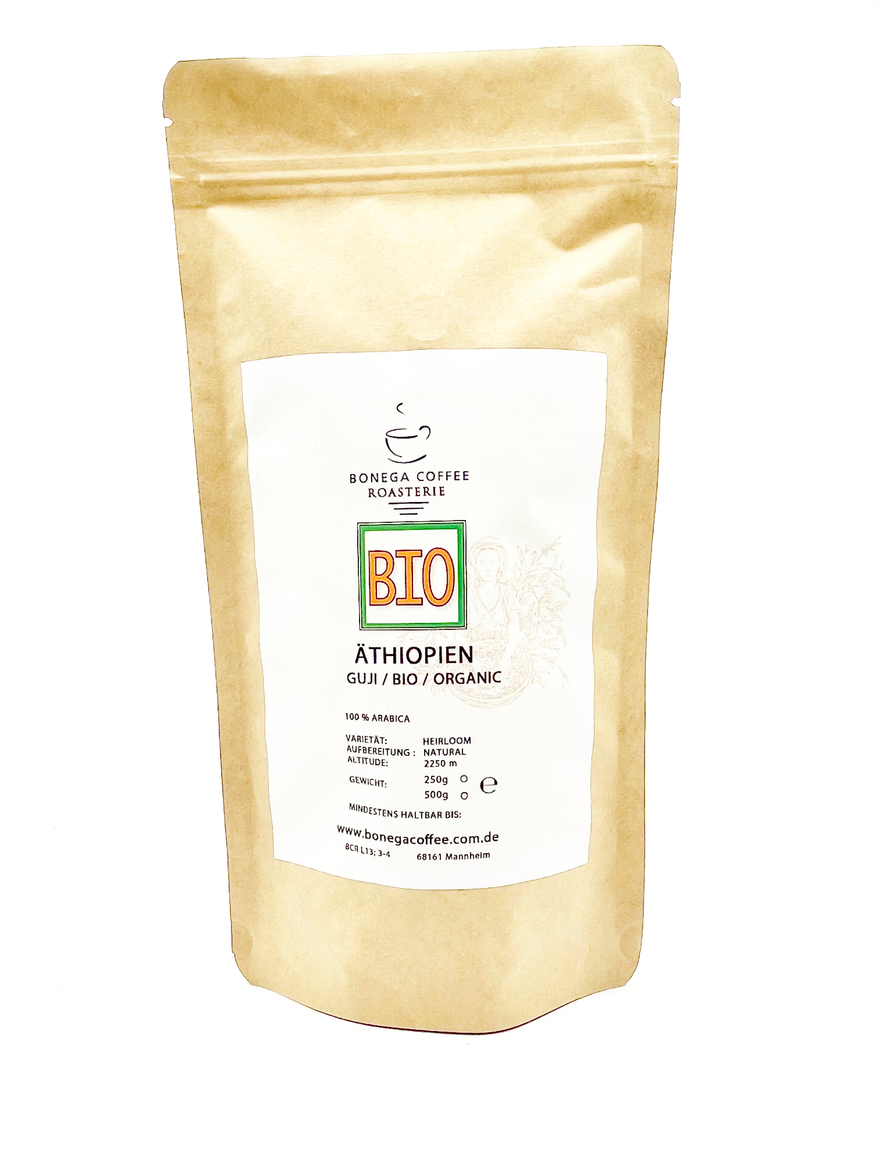 ÄTHIOPIEN : GUJI- 1, BIO ORGANIC