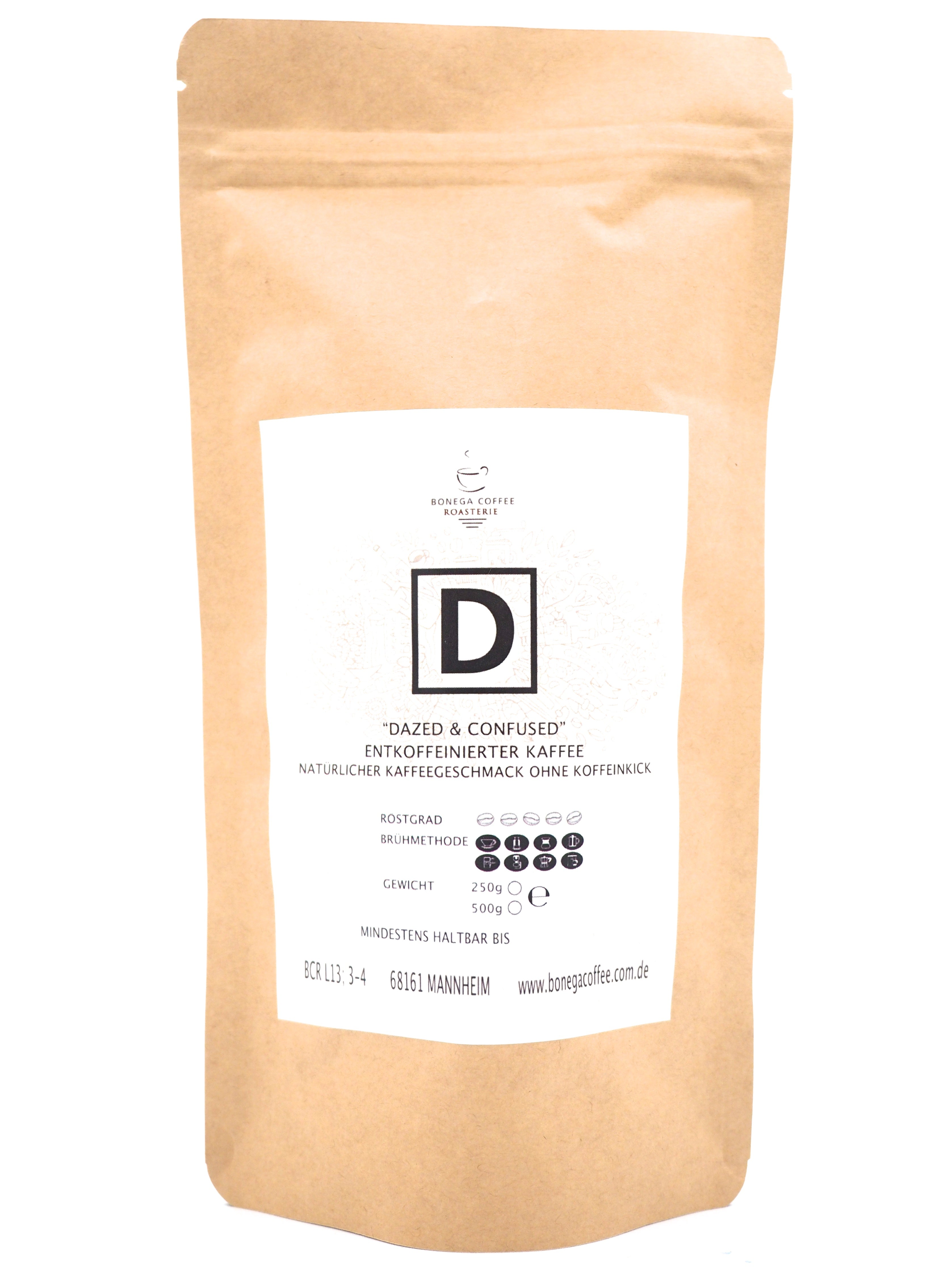 ENTKOFFEINIERTER KAFFEE