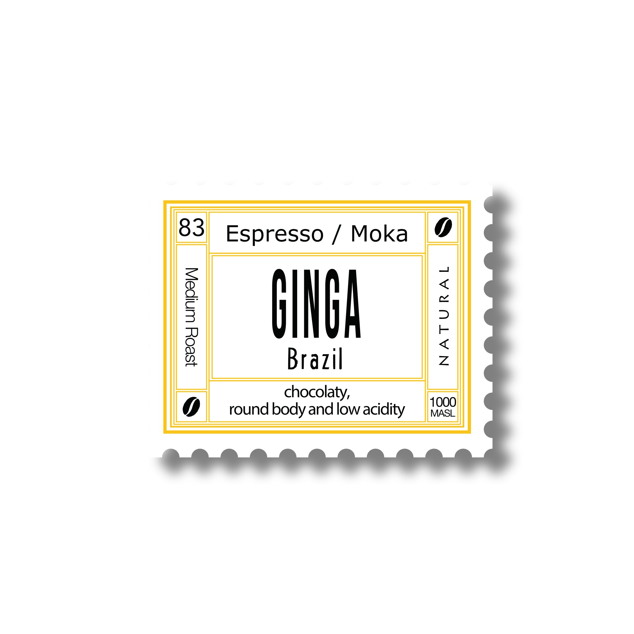 GINGA Brasile 250g