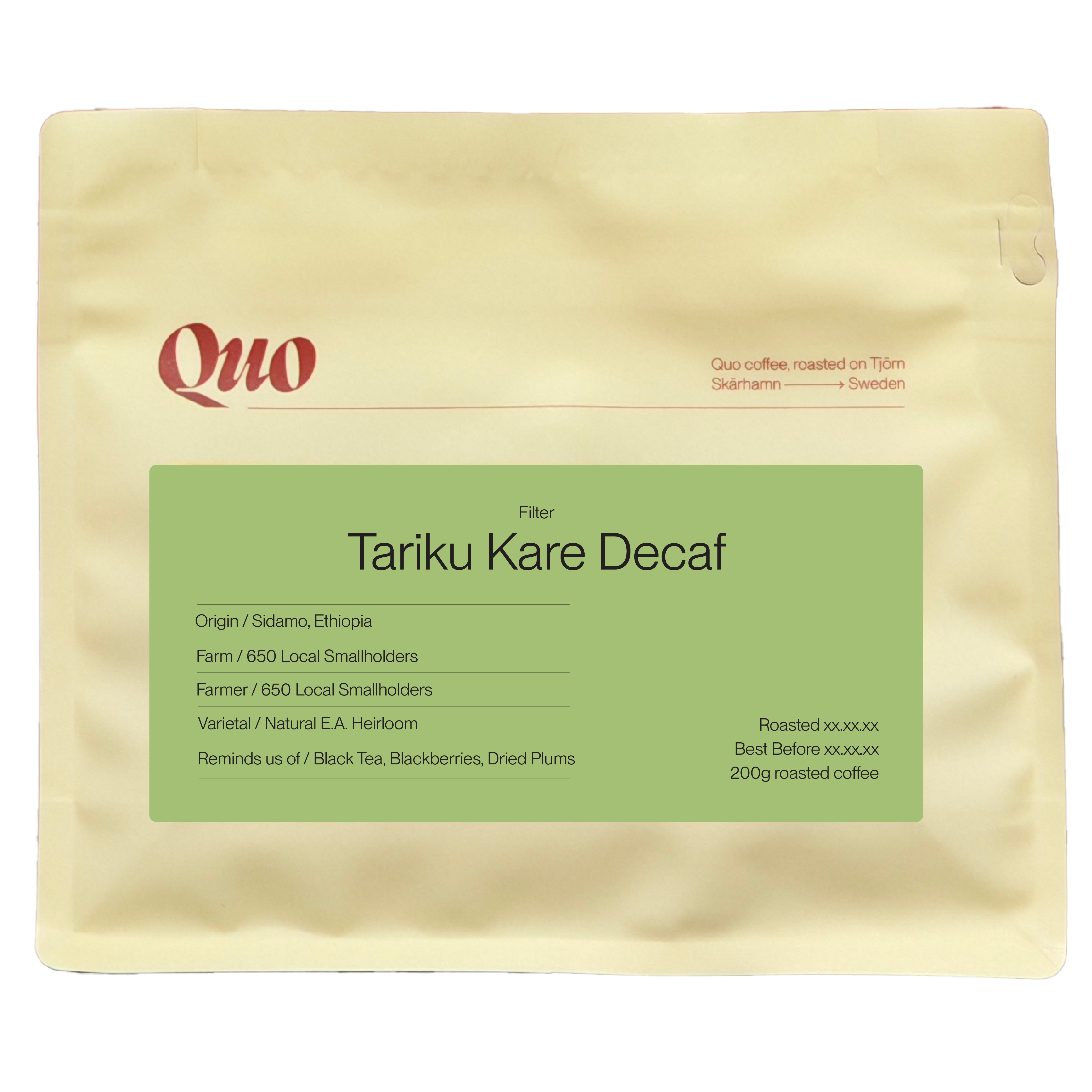 Tariku Kare Decaf