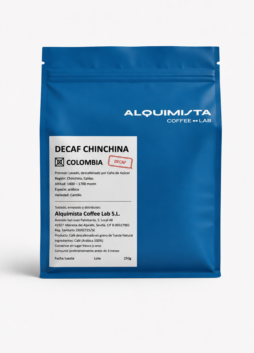 Decaf Colombia Chinchiná