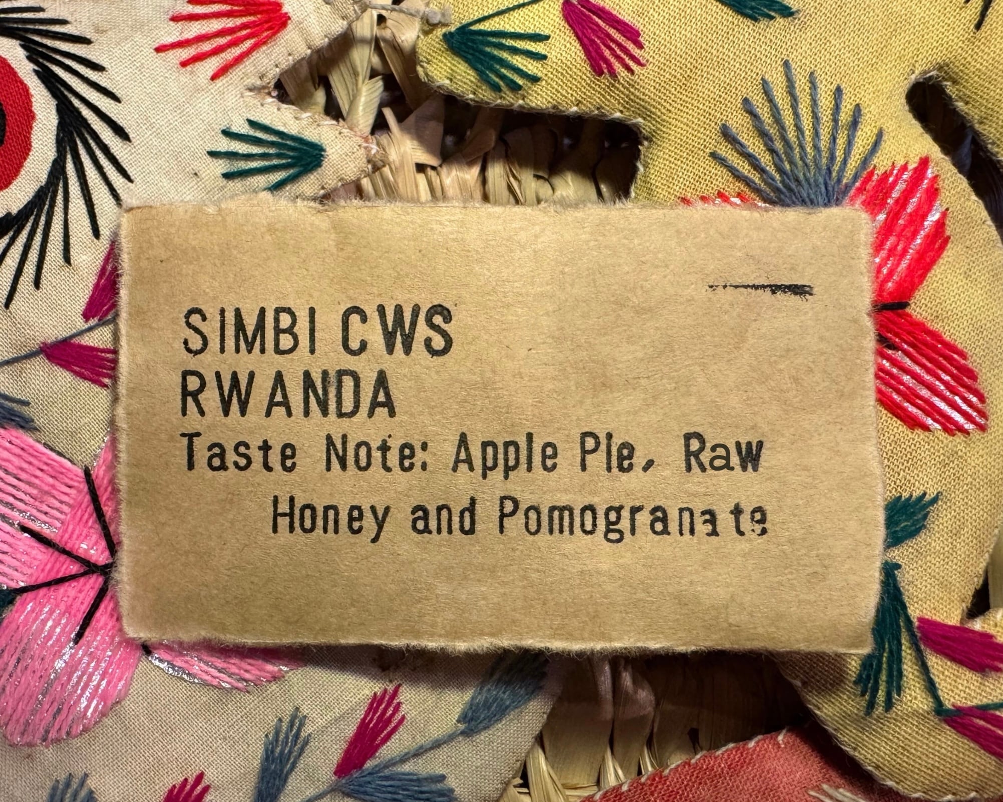 Rwanda Shimbi CWS Fully Washed