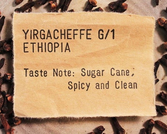 Ethiopia Yirgacheffe G/1