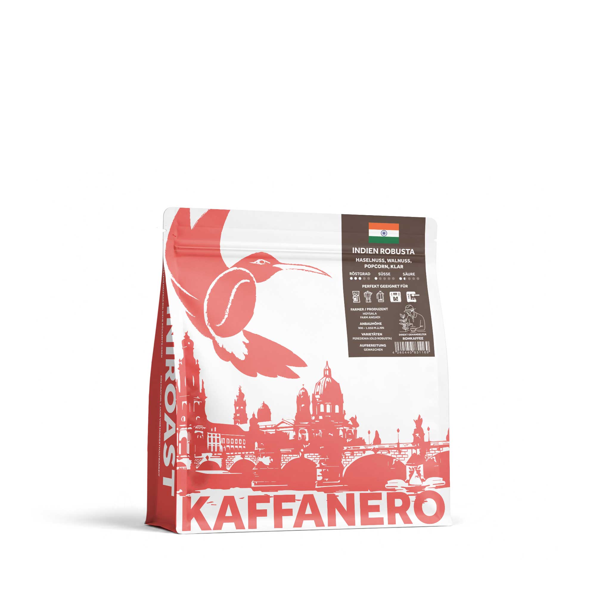 100% Robusta aus Indien