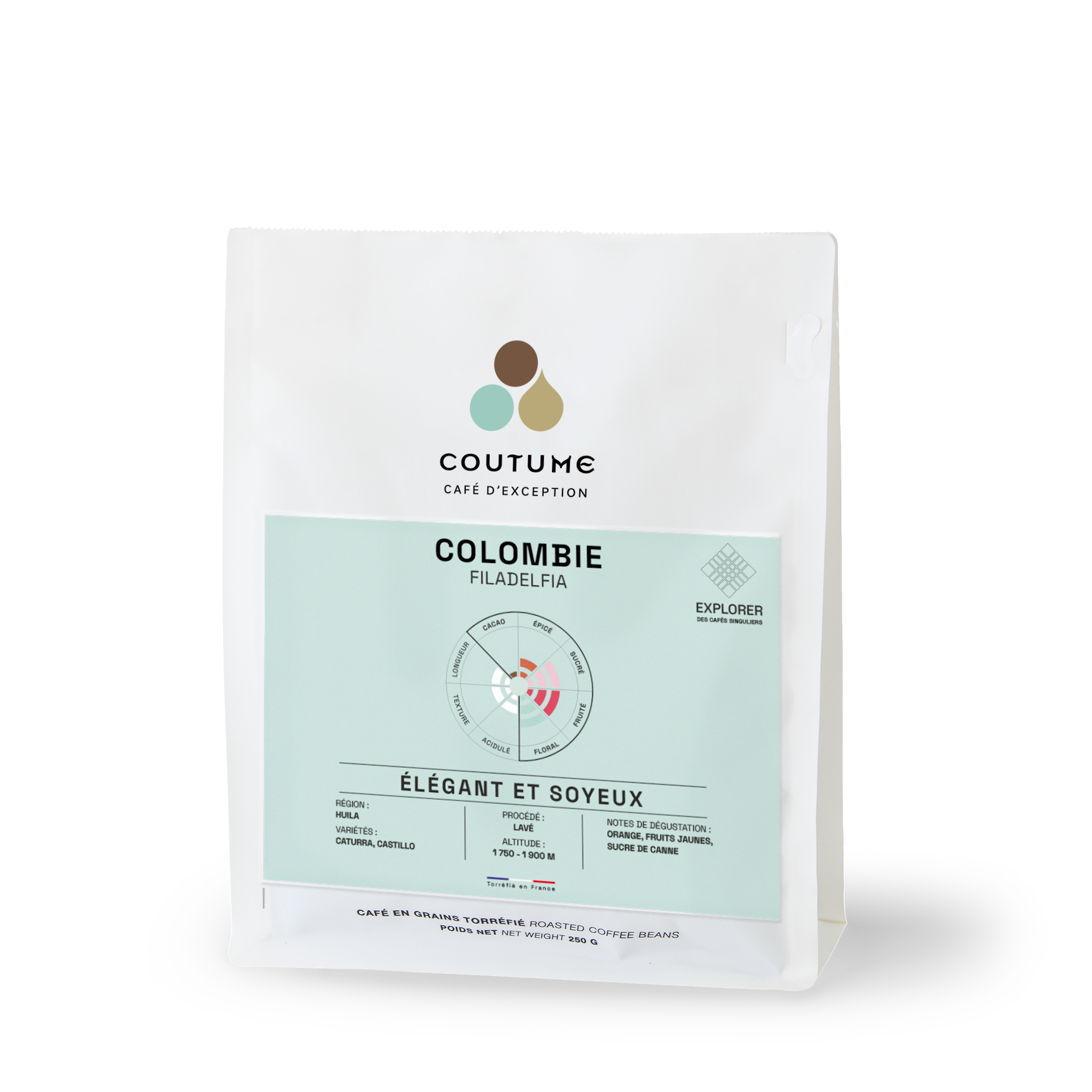 Café Colombie Filadelfia 250g