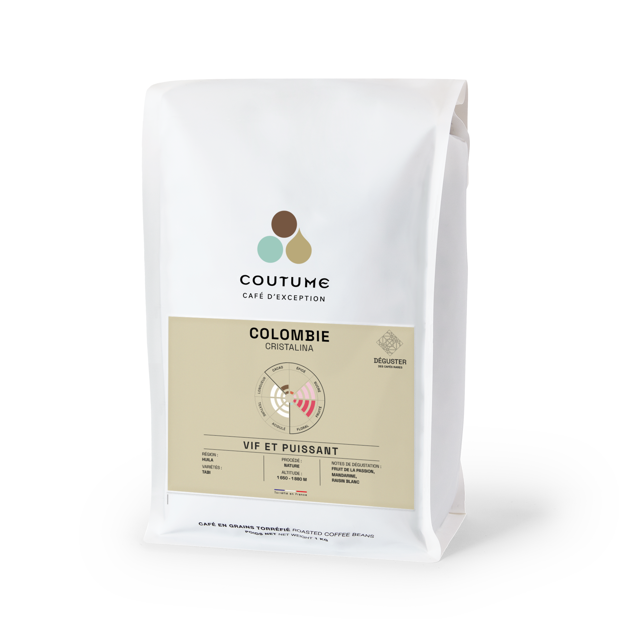 Café Colombie La Cristalina 1kg
