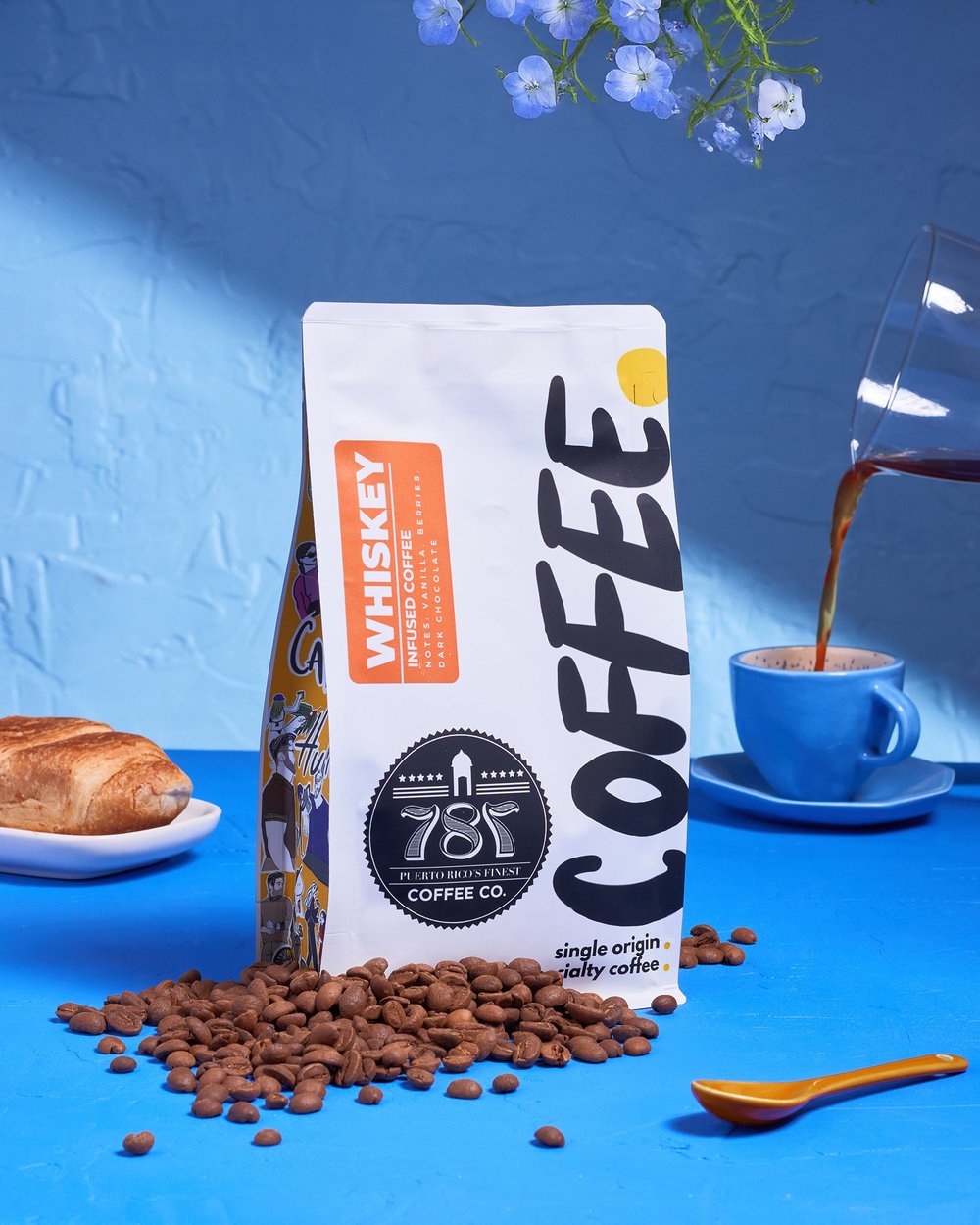 Whiskey Infused Coffee Beans
