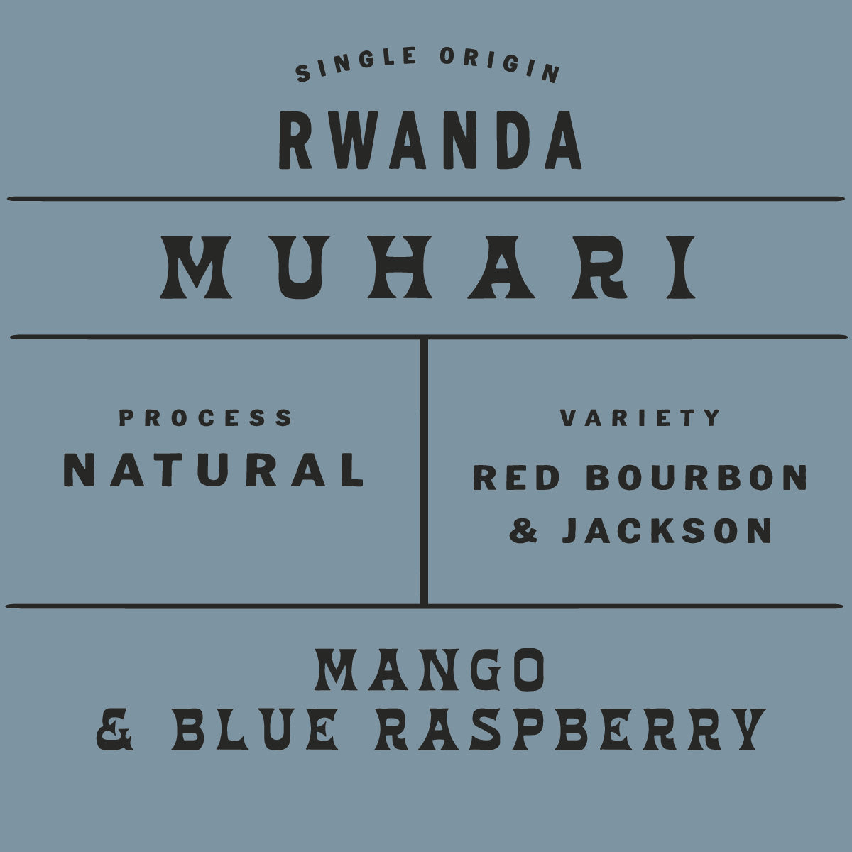 Muhari - Natural // Rwanda