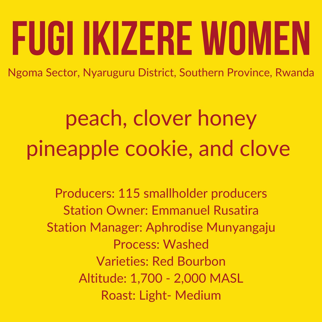 Fugi Ikizere Women - Washed - Rwanda