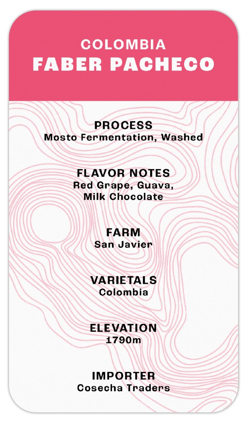 Colombia: Faber Pacheco (Mosto Fermentation)