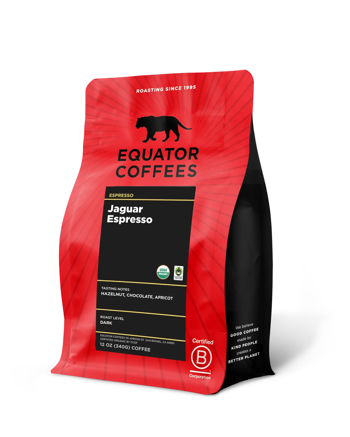 Jaguar Espresso Fair Trade Organic