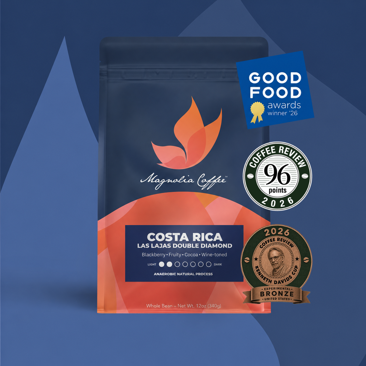 Costa Rica Las Lajas Double Diamond Anaerobic - Good Food Awards Winner 2026