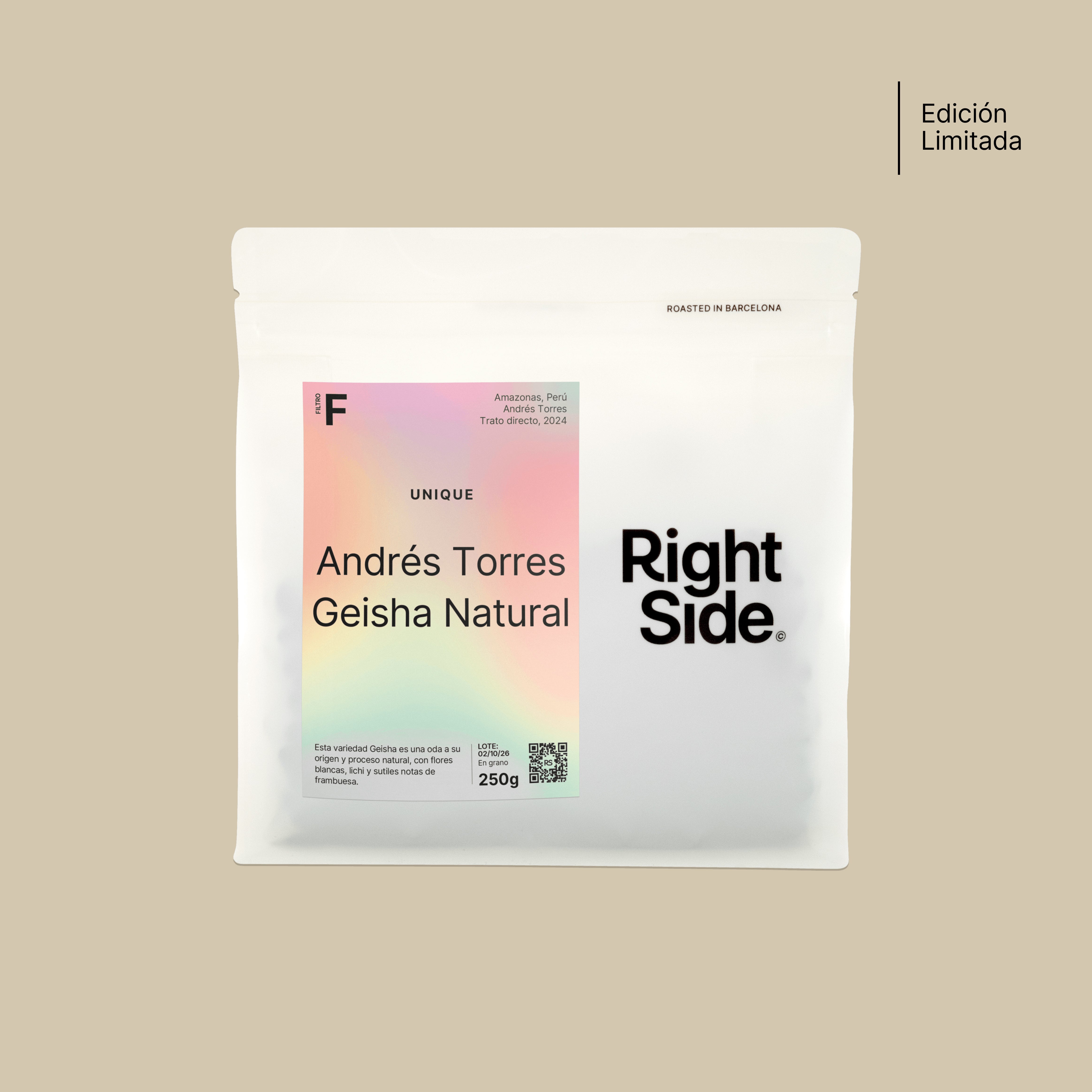 Andrés Torres Geisha Natural Filtro