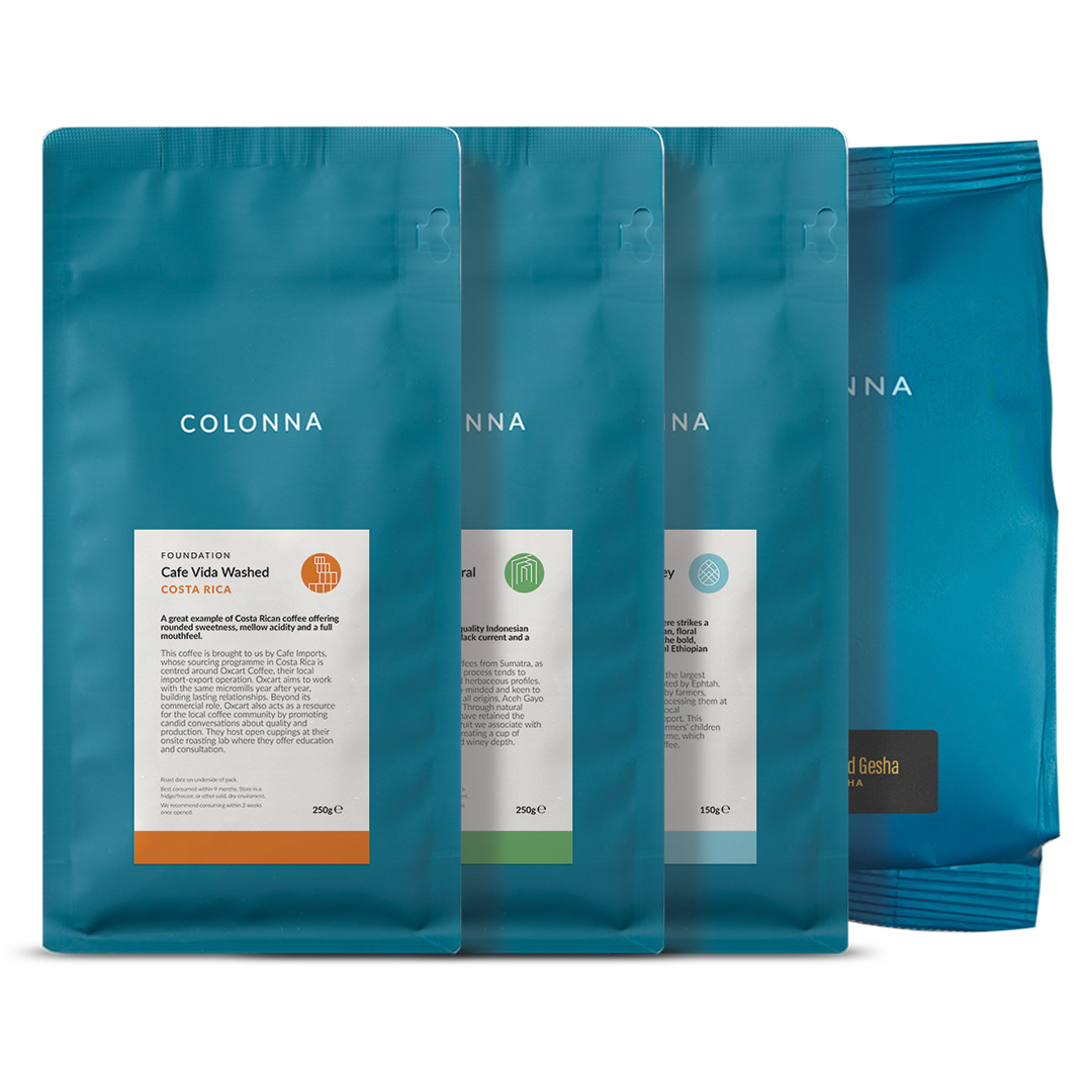 All 3 + Gesha Beans