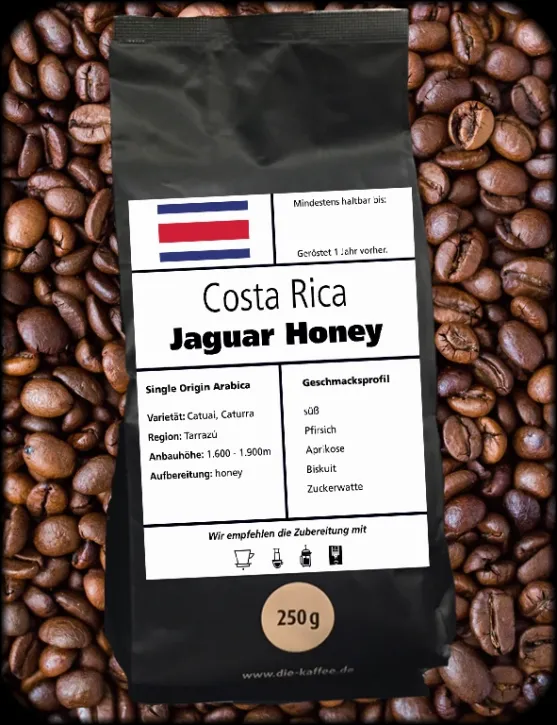 Costa Rica "Jaguar" Honey