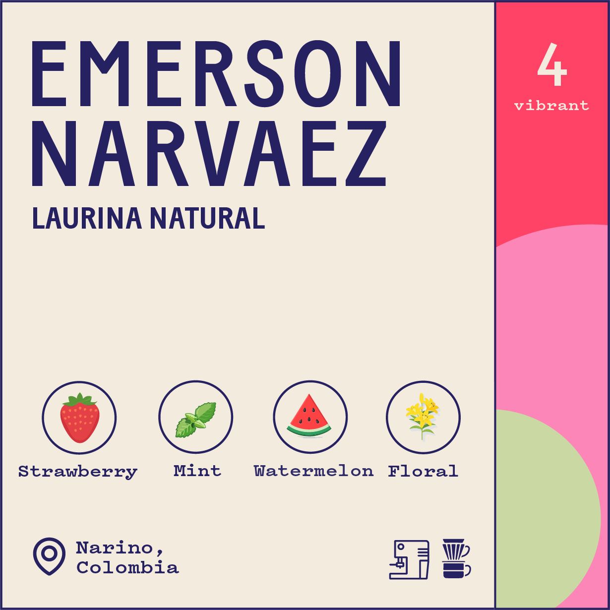 Colombia Emerson Narvaez Laurina Natural