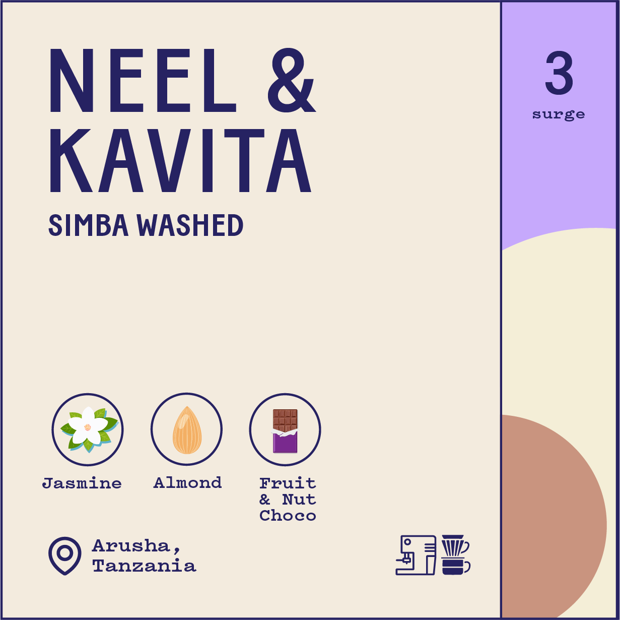 Tanzania Neela & Kavita Simba Washed