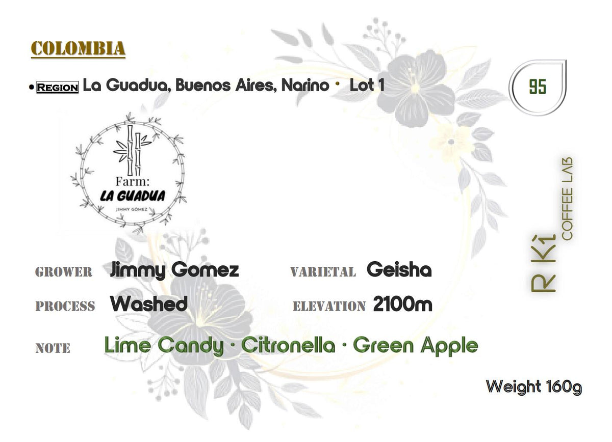 Colombia-La Guadua Geisha Washed Lot 1