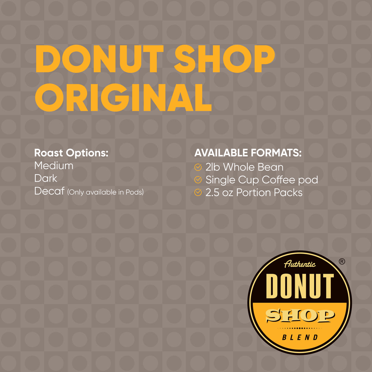 Authentic Donut Shop Blend