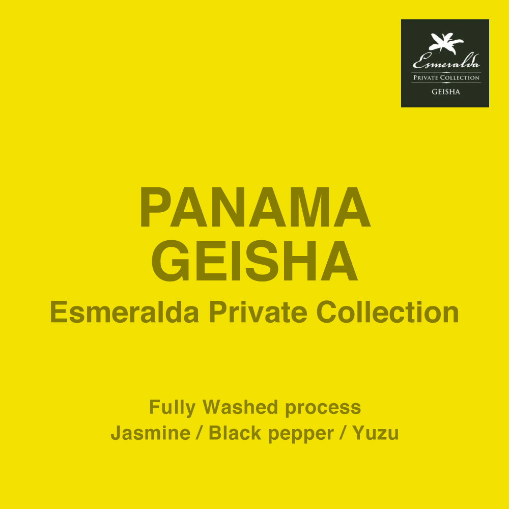 Panama La Esmeralda Private Collection Geisha