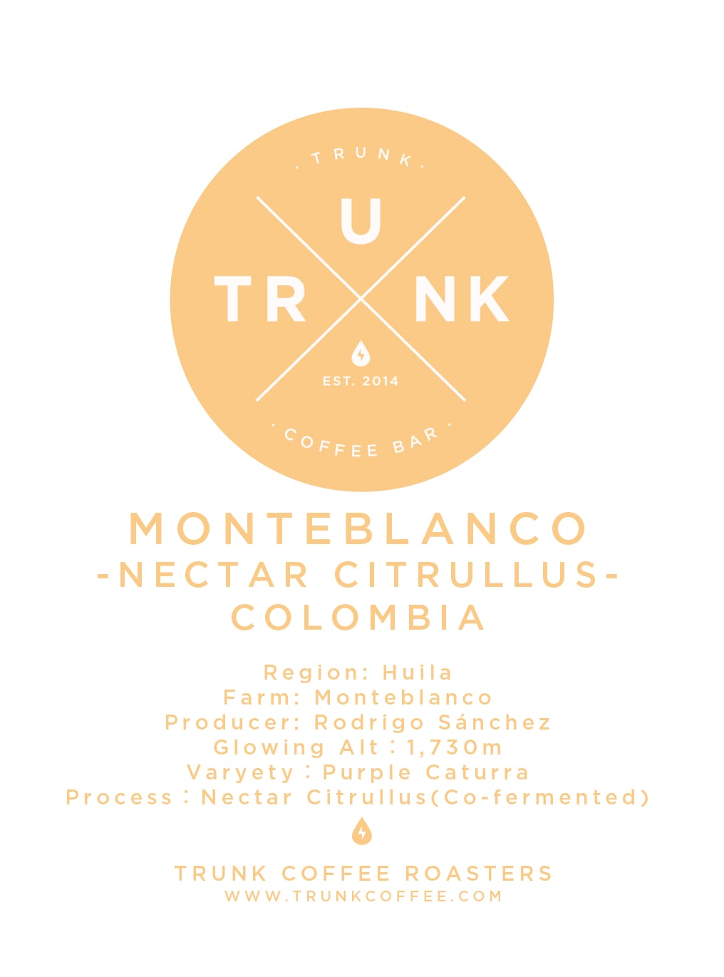 Colombia Monteblanco Nectar Citrullus