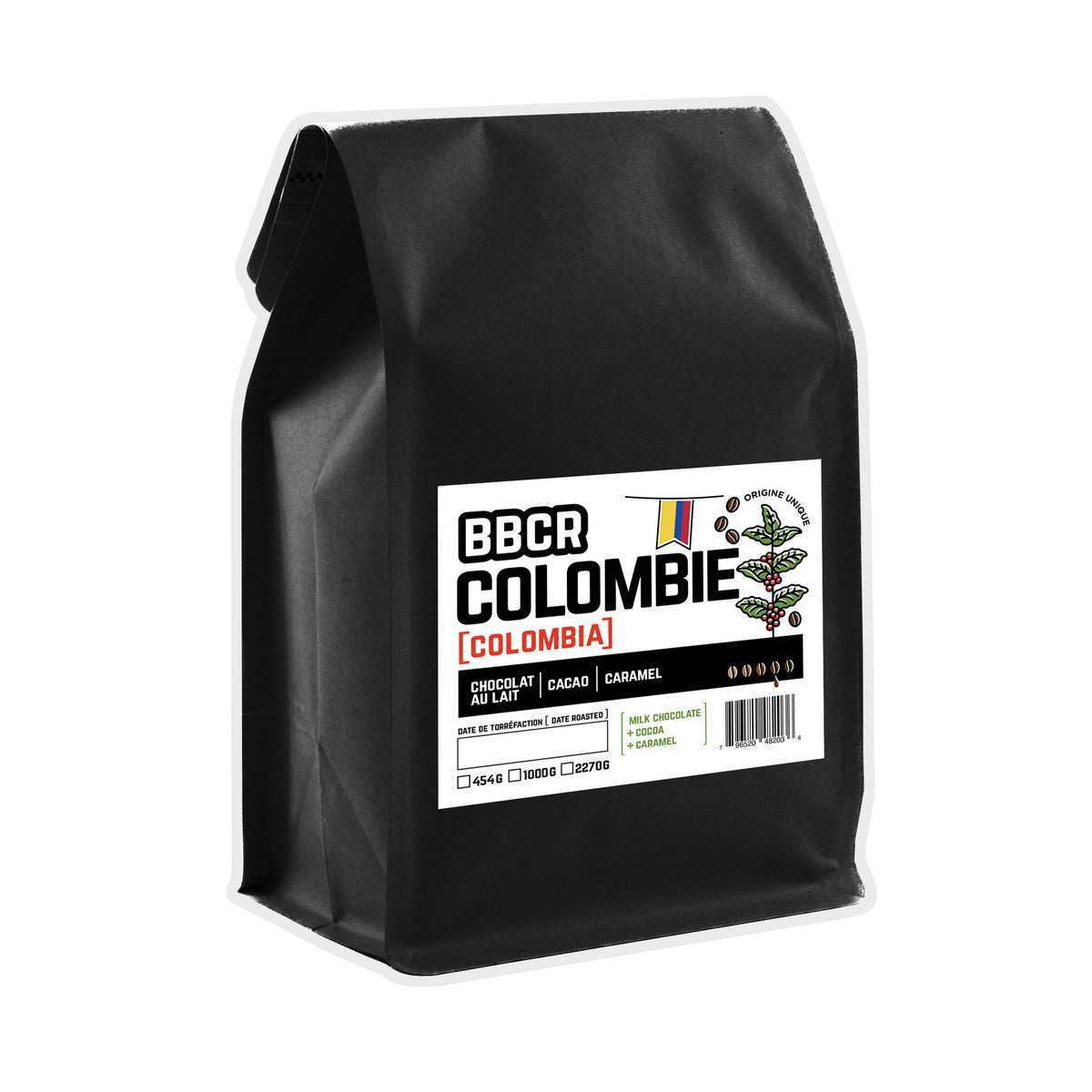 Colombie - origine unique