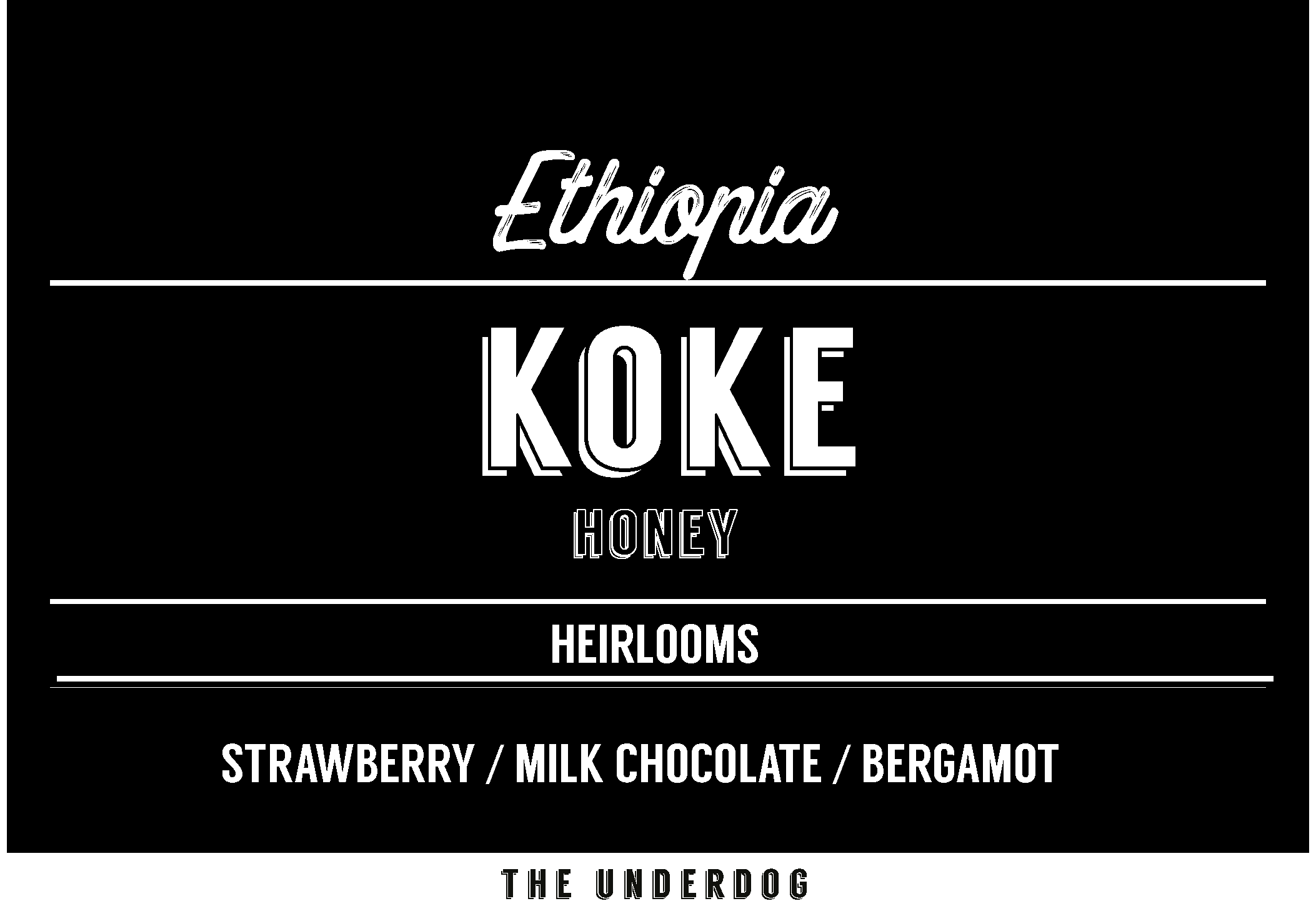 Ethiopia, Koke Honey, 200 g