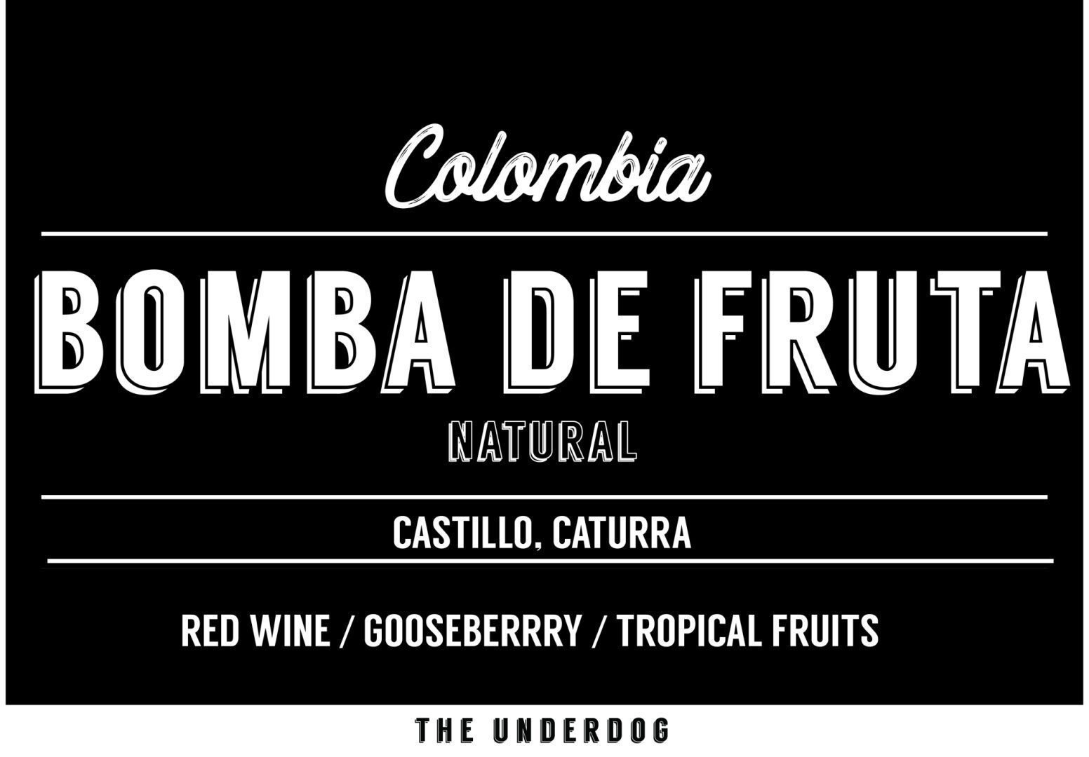 Colombia, Bomba de Fruta, 200 g