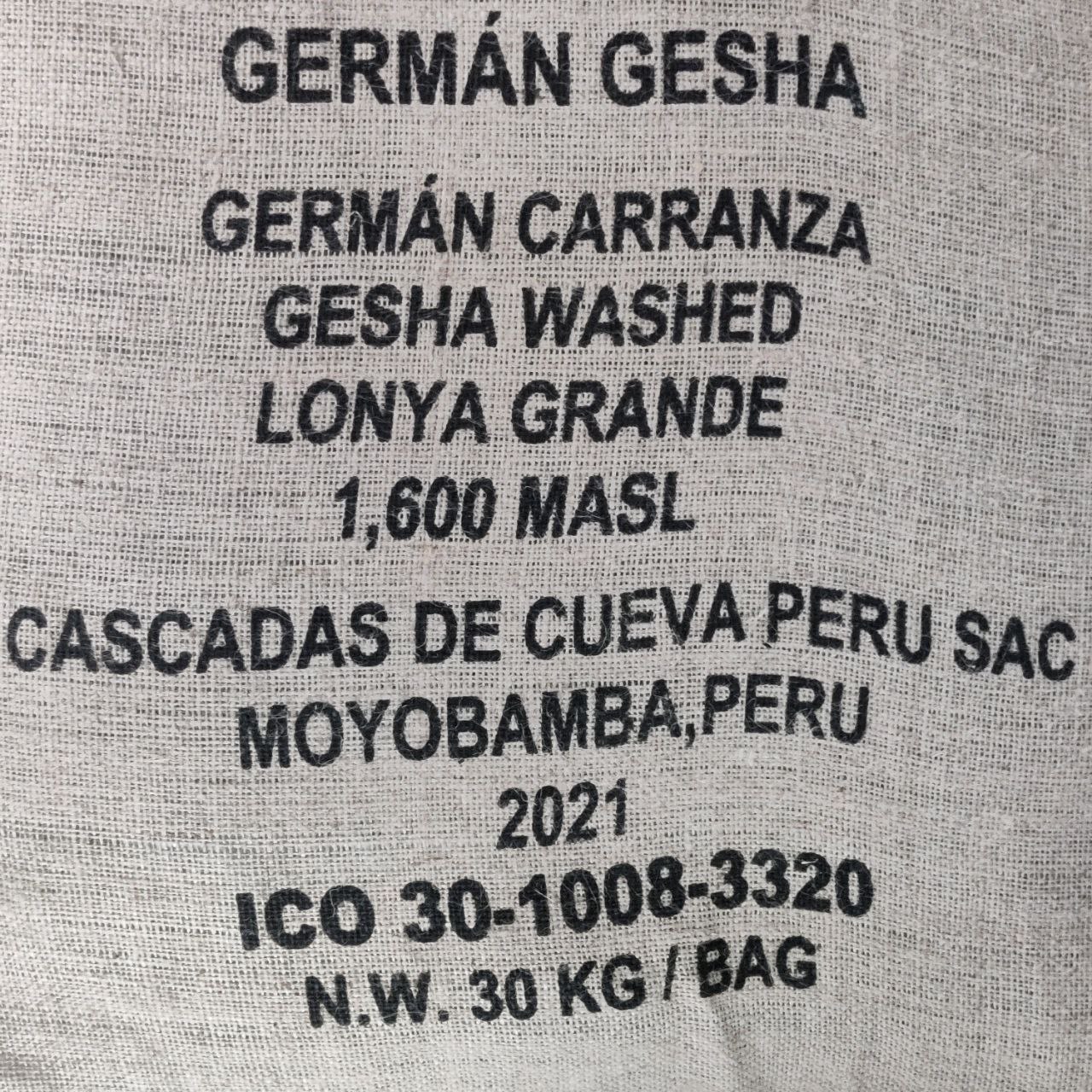 Peru G. Carranza Geisha