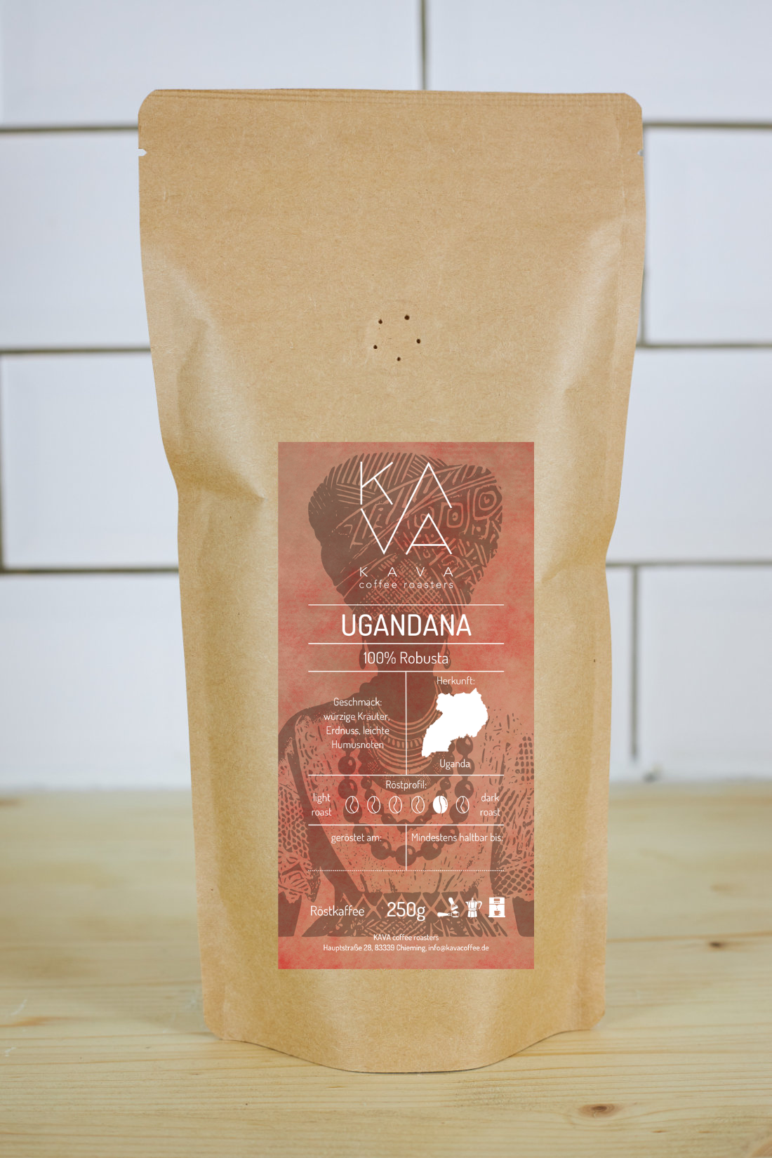 Espresso Ugandana 100% Robusta