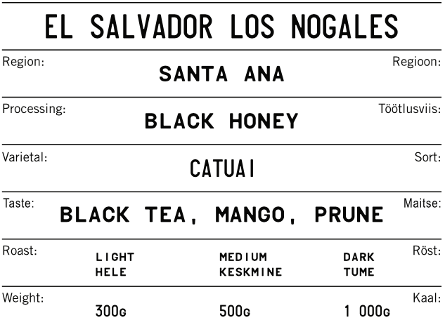 EL SALVADOR LOS NOGALES