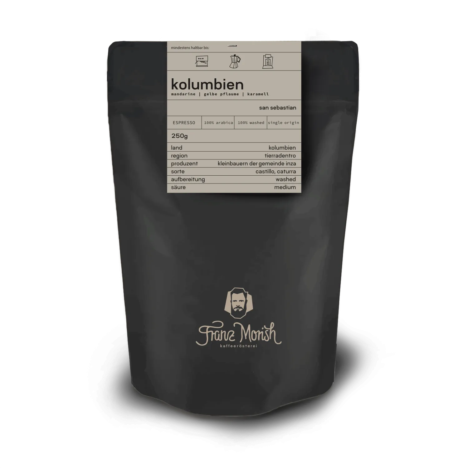 Kolumbien San Sebastian - Espresso