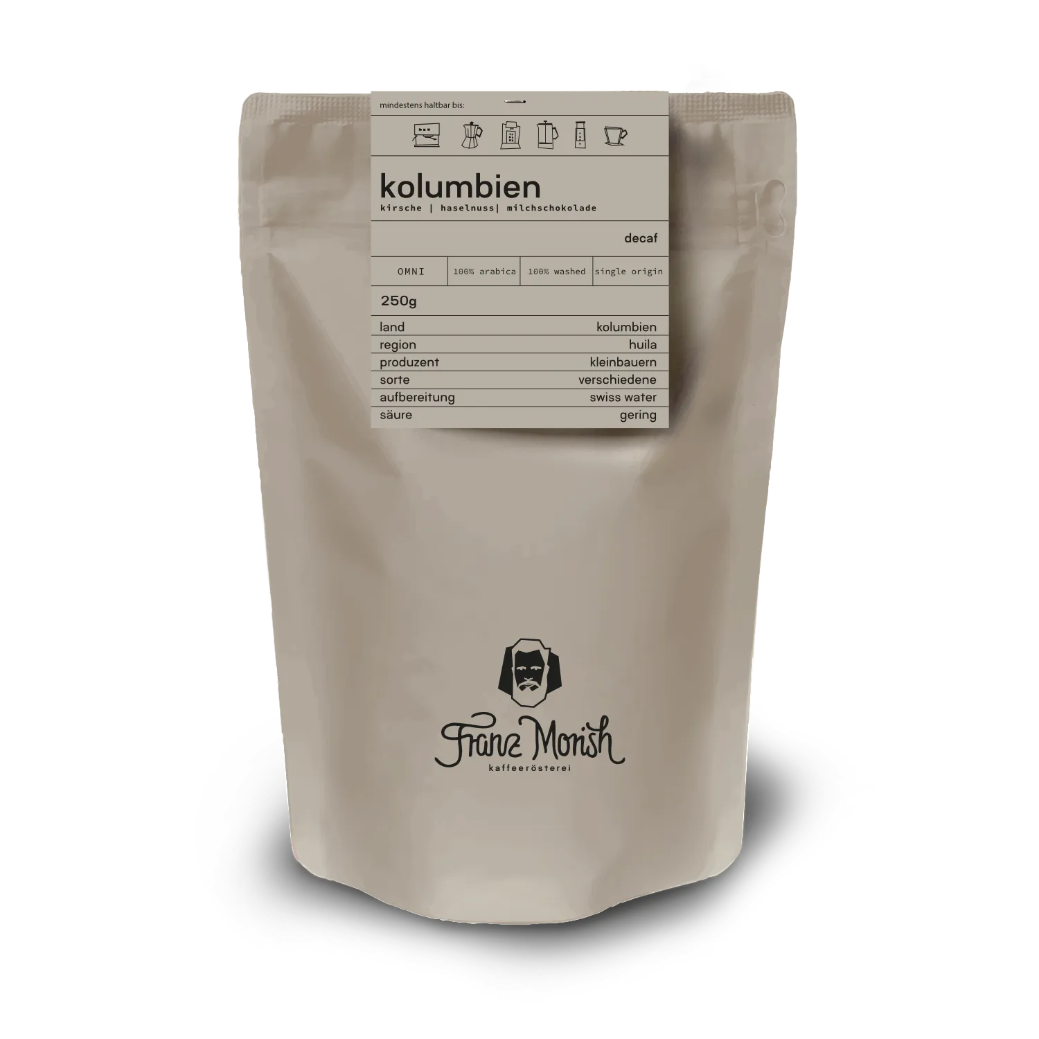 Kolumbien Decaf