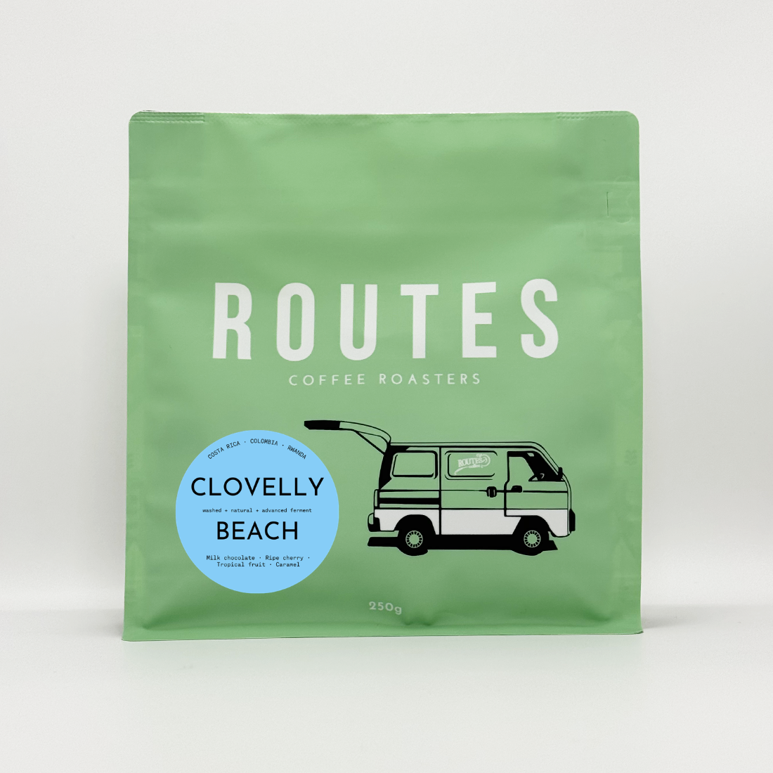 Clovelly Beach – Costa Rica, Colombia & Rwanda