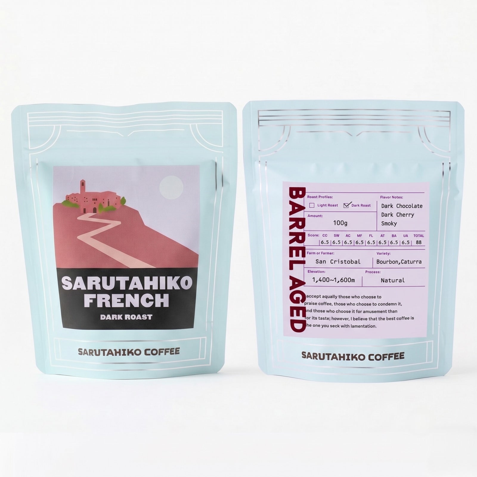 <Shipping Included> A set of two types of rich and flavorful coffee beans for comparison.